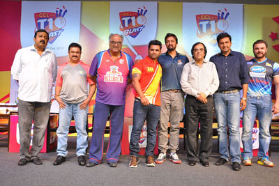 Celebrity Cricket League Press Meet Stills